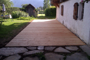 Espace Création Nature terrasses en Haute-Savoie 74 Grand Massif Arâches